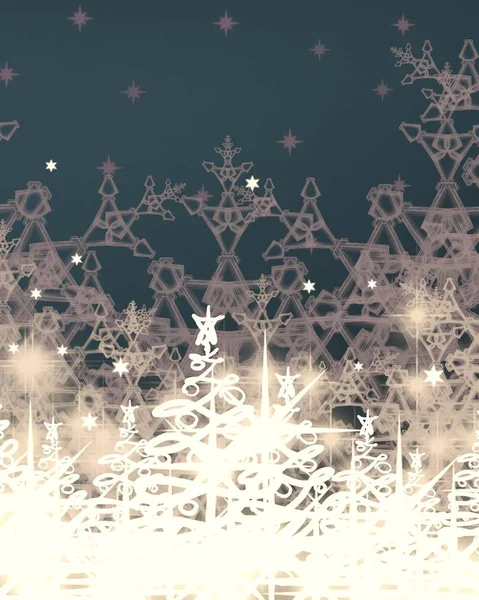 Beautiful Winter Background Space — Stock Photo, Image