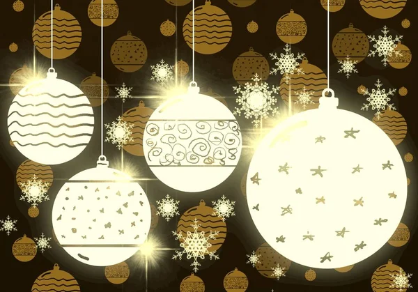 Abstract Shiny Christmas Background — Stock Photo, Image