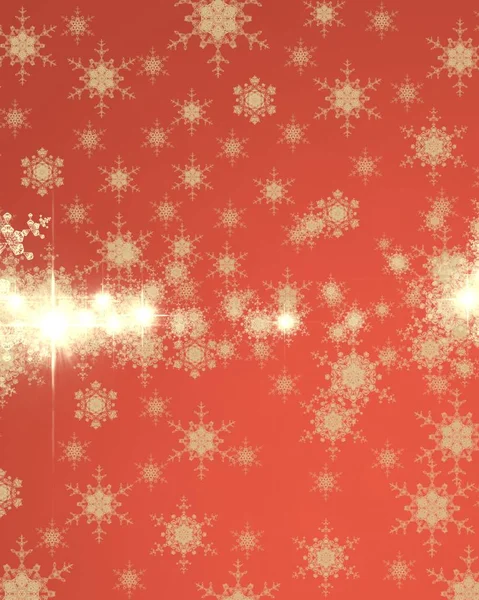 Abstrakte Weihnachten Hintergrund Mit Schneeflocken — Stockfoto