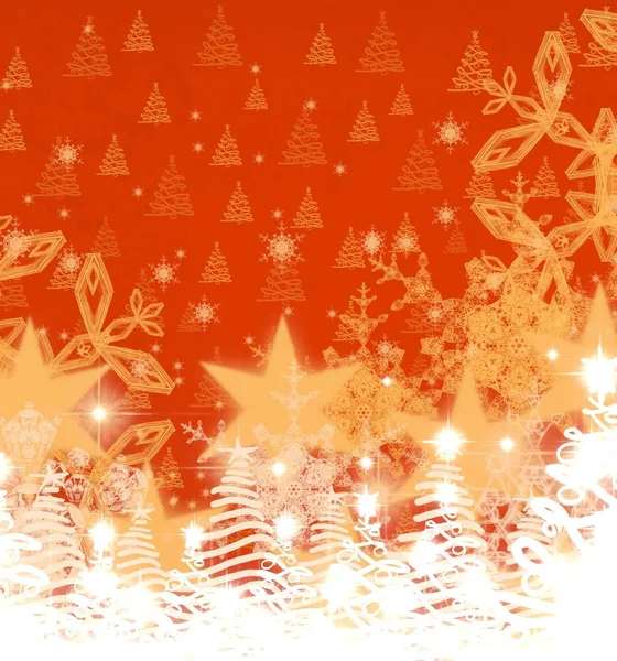 Fondo Abstracto Navidad Con Estrellas —  Fotos de Stock