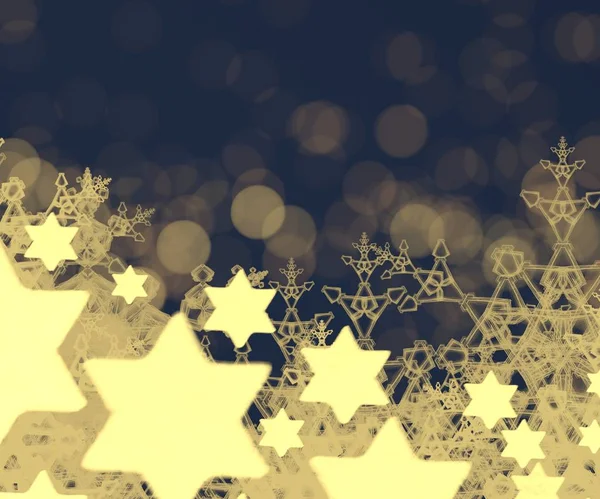 Fondo Abstracto Navidad Con Bokeh — Foto de Stock