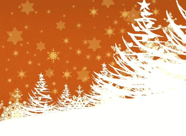 Abstract Christmas Background Snowflakes — Stock Photo, Image