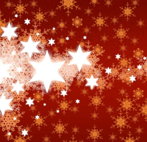 Fondo Abstracto Navidad Con Estrellas — Foto de Stock