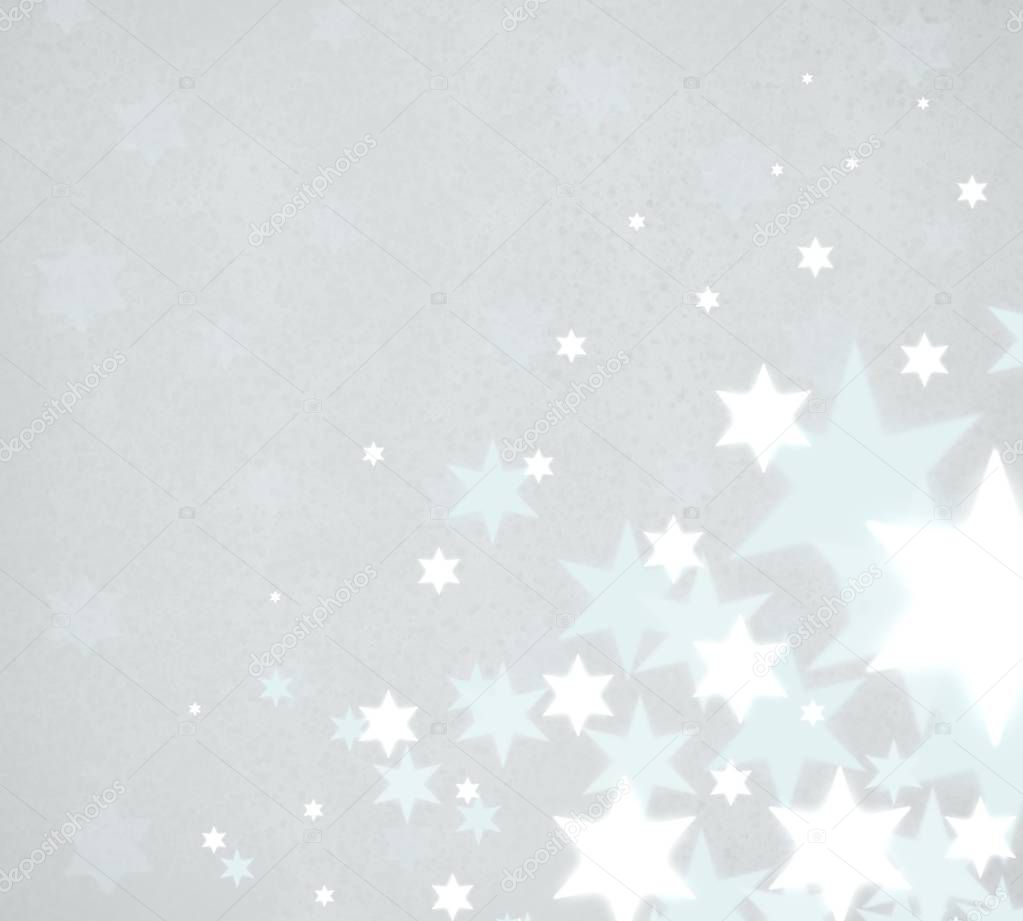 abstract grunge background with snowflakes