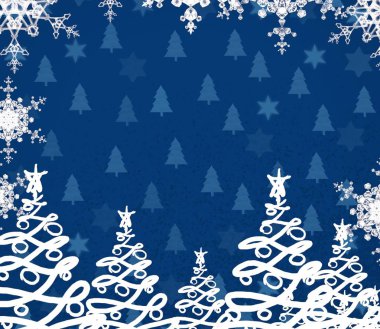 Noel arka plan kopya alanı ile