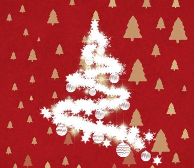 parlak Noel arka plan