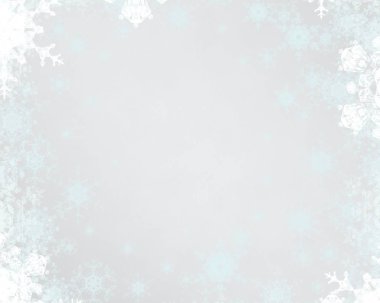 Kar taneleriyle soyut noel arkaplanı