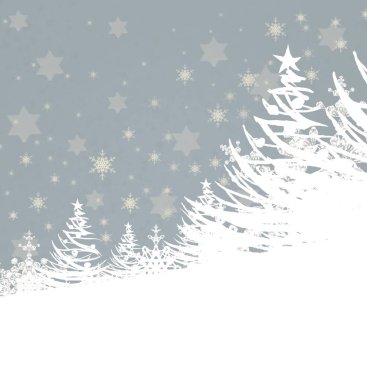 noel ağaçları ile mutlu yıl arka plan