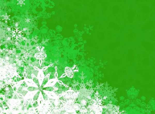 Abstract Christmas Background Snowflakes — Stock Photo, Image