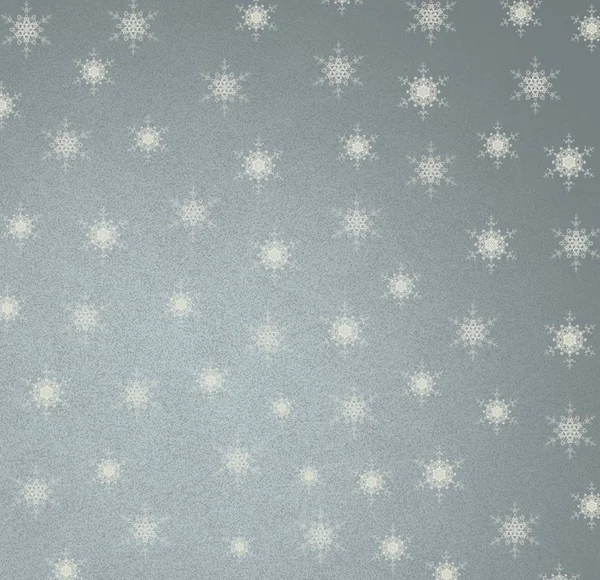 Абстрактный Бесшовный Рисунок Снежинками — стоковое фото