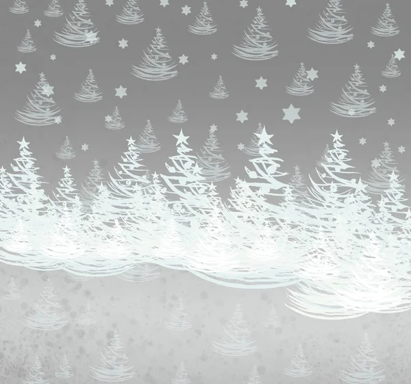 コピー スペースと抽象的なクリスマス背景 — ストック写真