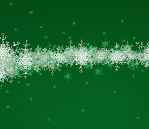 Abstrakte Weihnachten Hintergrund Mit Schneeflocken — Stockfoto