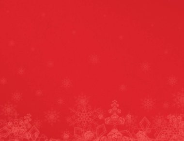 Kar taneleriyle soyut noel arkaplanı