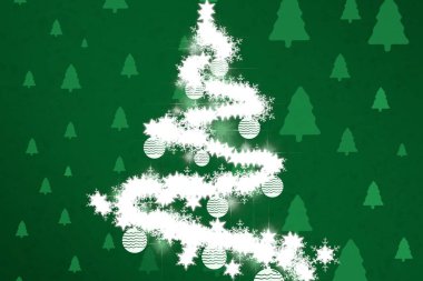 şenlikli arka plan için sanatsal tatil deseni