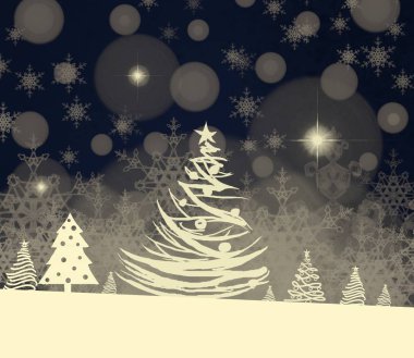 şenlikli arka plan için sanatsal tatil deseni