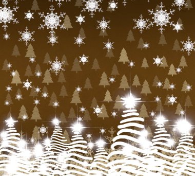 parlak Noel arka plan