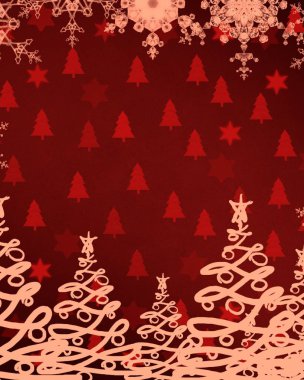 Noel arka plan kopya alanı ile