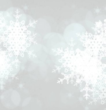 Kar taneleri ile Noel parlak arka plan