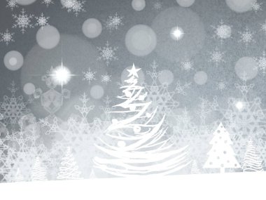 soyut ve parlak noel arka plan 