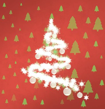 kar taneleri ile sorunsuz Noel arka plan