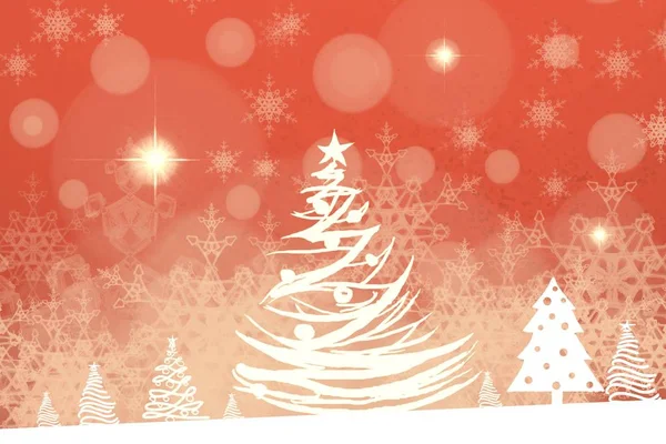 Weihnachten Neujahr Hintergrund Banner Für Kopierraum — Stockfoto