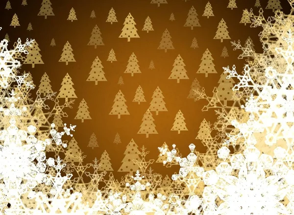 Abstract Holiday Background Snowflakes — Stock Photo, Image