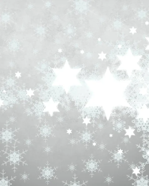 Natal Fundo Brilhante Com Flocos Neve — Fotografia de Stock