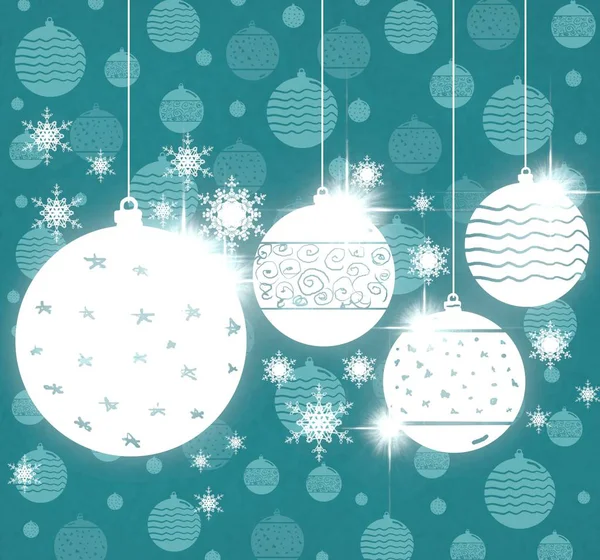 Abstract Shiny Christmas Background — Stock Photo, Image