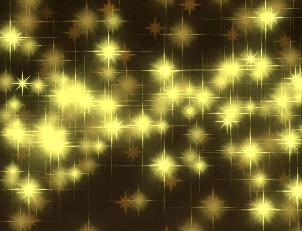 Shining Light Bokeh Background Copy Space — Stock Photo, Image