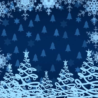 Noel arka plan kopya alanı ile