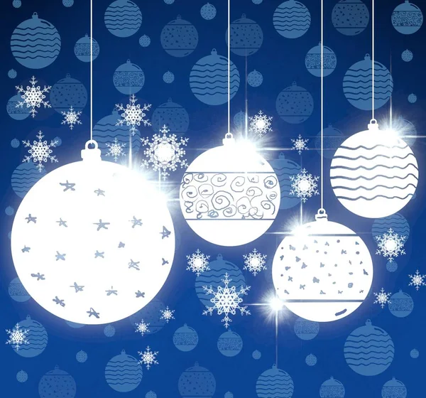 Christmas New Year Background — Stock Photo, Image