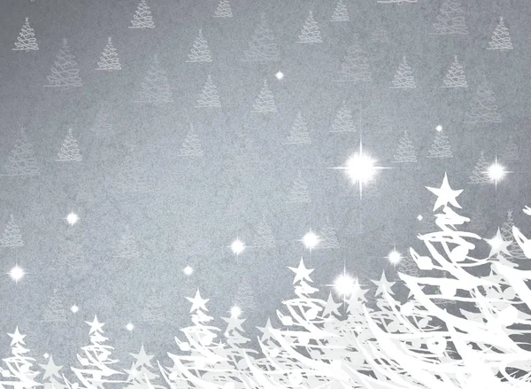 Abstract Christmas Background Snowflakes — Stock Photo, Image