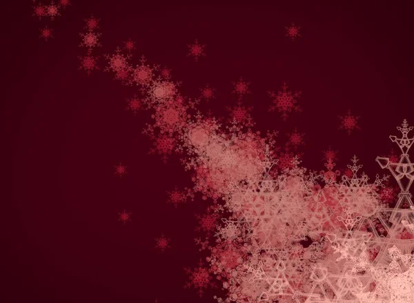 Christmas Shiny Background Snowflakes — Stock Photo, Image