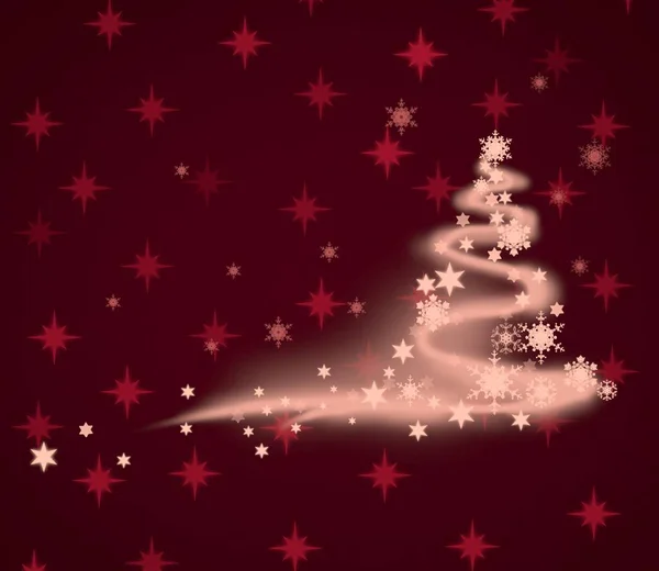 Abstract Christmas Background Snowflakes — Stock Photo, Image