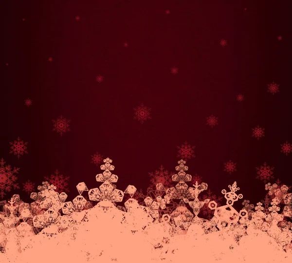 抽象的なクリスマスのイラストの背景 — ストック写真
