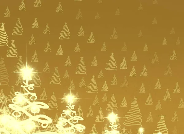 Vektor Illustration Von Weihnachten Hintergrund — Stockfoto