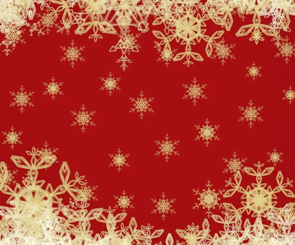 Abstract Christmas Background Snowflakes — Stock Photo, Image