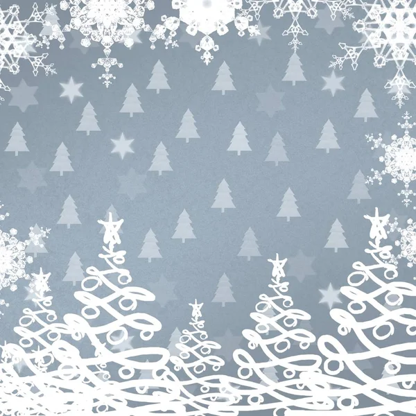 Neujahr Thema Hintergrund Winter Tapete — Stockfoto