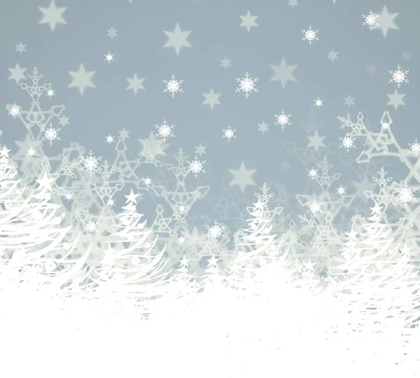 Grunge Kerst Achtergrond Met Sneeuwvlokken — Stockfoto