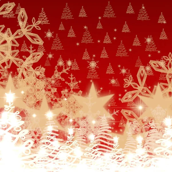 Fondo Navidad Brillante Abstracto —  Fotos de Stock