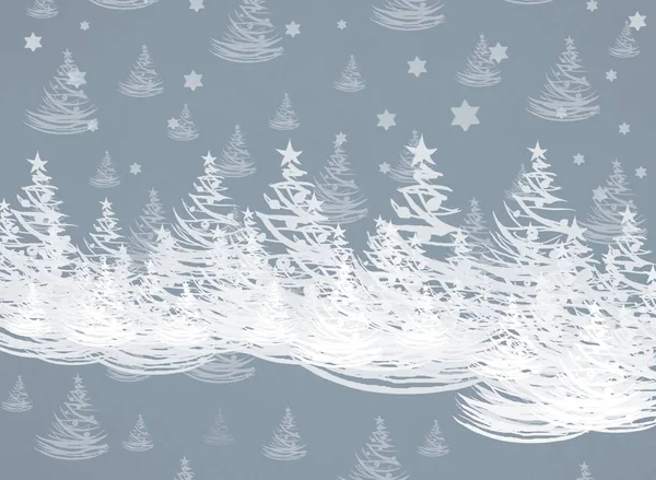 Abstrakte Weihnachten Illustration Hintergrund — Stockfoto