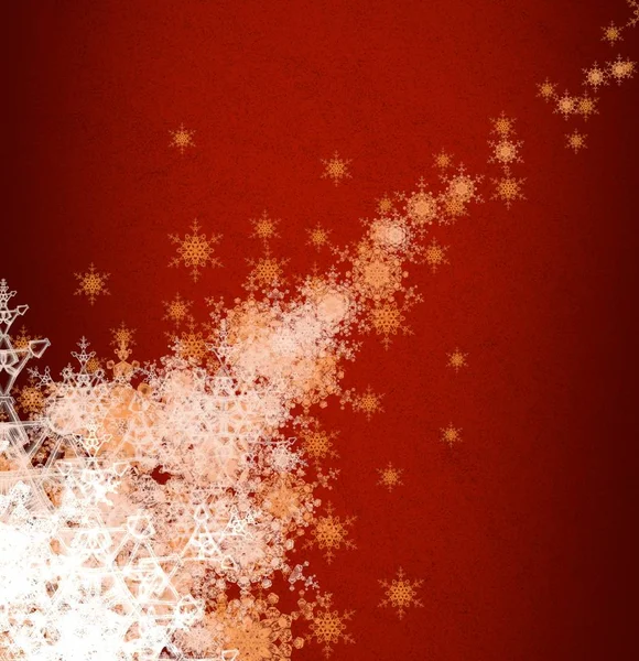 スペースとクリスマスの空の背景 — ストック写真