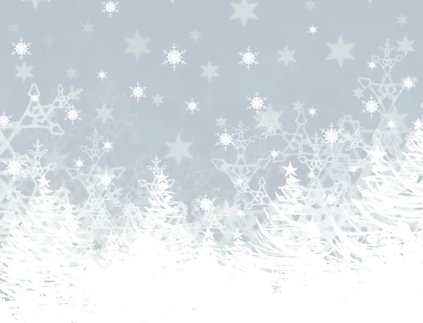 Grunge Fond Noël Avec Flocons Neige — Photo