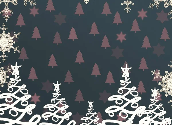 Abstract Christmas Background Copy Space — Stock Photo, Image