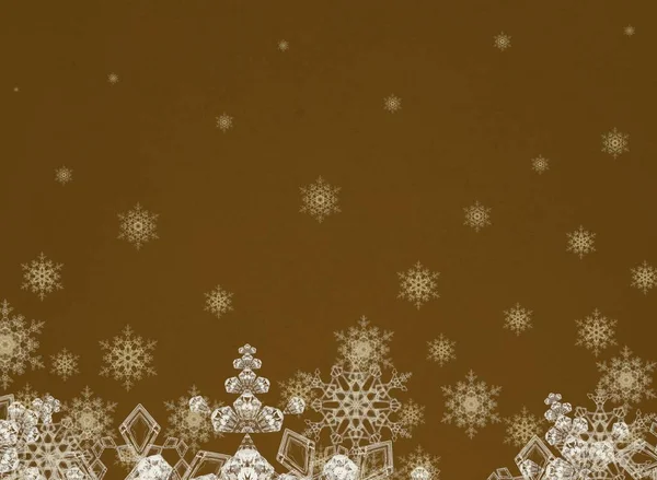 Beautiful Christmas Background Snowflakes — Stock Photo, Image