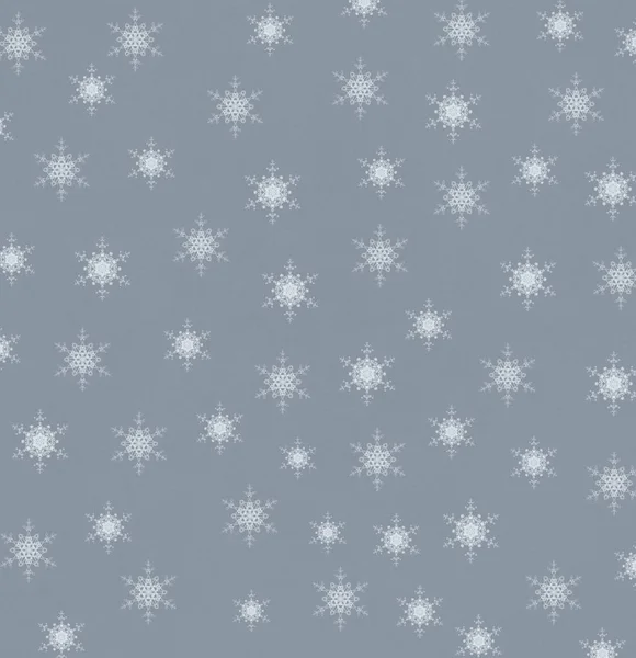 Vektorisaumaton Kuvio Lumihiutaleilla — kuvapankkivalokuva