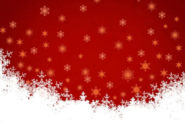 Abstract Christmas Background Snowflakes — Stock Photo, Image