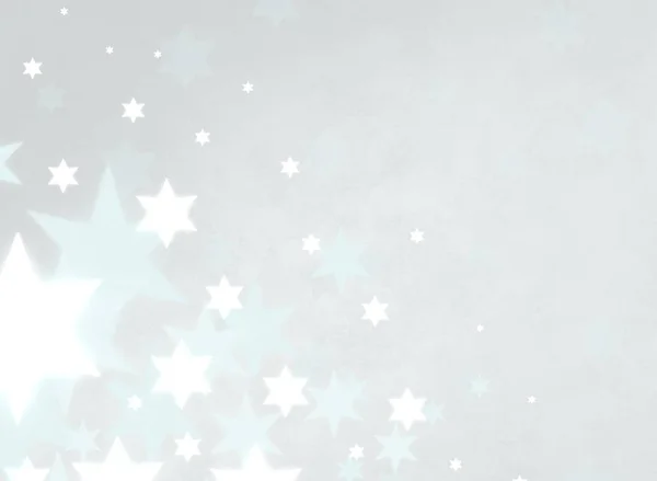 Blue Sky Background Snowflakes — Stock Photo, Image