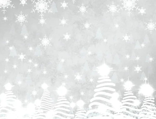 Ilustrace Vánočního Stromu — Stock fotografie