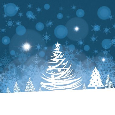 renkli soyut mutlu noel arka plan